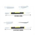 thumbnail image 4 of Fiudx 6 Pcs Outil de Réparation Numérique pour Téléphone Mobile Multifonction Tige de Démontage, 4 of 5