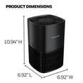 thumbnail image 4 of HONEYWELL PURIFICATEUR D'AIR HEPA DE TABLE NOIR HPA120BC, 4 of 4