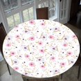 thumbnail image 4 of Rongfmy Round Tablecloth Waterproof Polyester Tablecloth Indoor Furnishing E - 150cm (60 Inch), 4 of 6