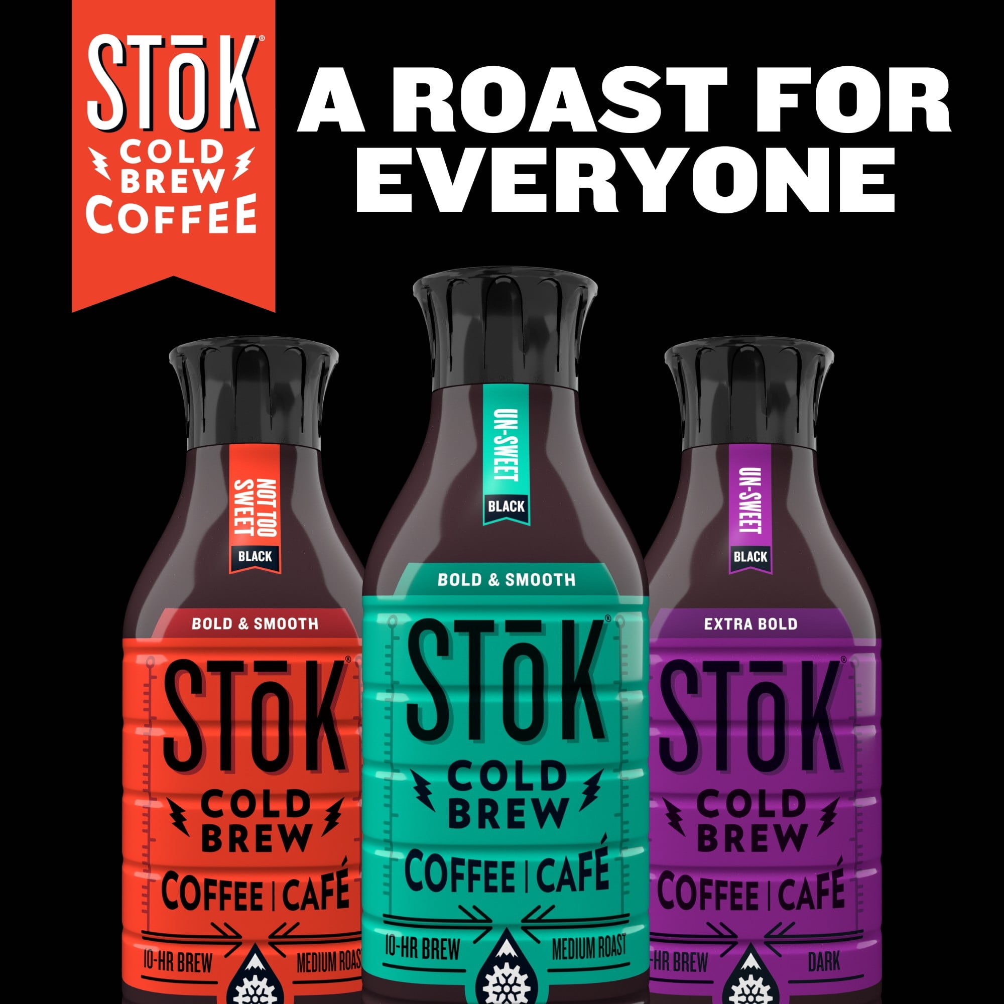Stok Café Infusé à Froid, Noir, Non Sucré