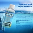 thumbnail image 4 of Concentrated Windshield Wiper Fluid 62Ml Car Glass Cleaner Decontamination Solution For Rain Repellent And Streak Free Visibility 1.85X0.59 Inches, 4 of 8
