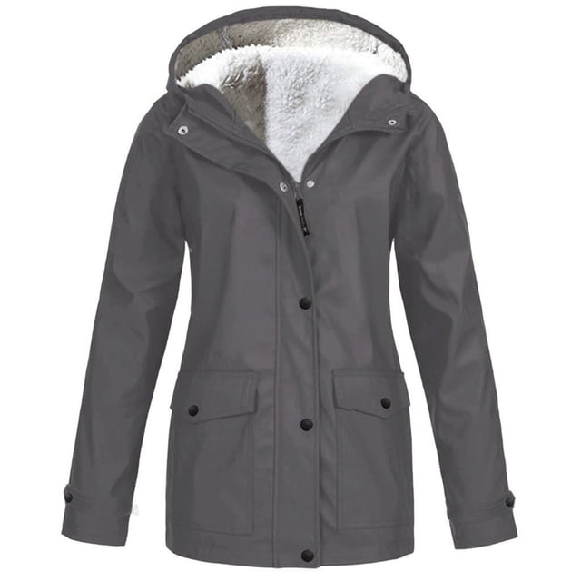 Posijego Imperméables P-4TG pour Femmes Légers Imperméables Manteau de Pluie Coupe-Vent Extérieur Voyage Randonnée Veste