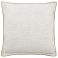 thumbnail image 1 of Bouclair Ivory Valetta Cushion Cover 18x18 in (46x46 cm), 1 of 5