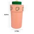 thumbnail image 3 of Fournitures Scolaires Tasse Réutilisable en Acier Inoxydable, Design Isolé pour Boissons Froides et Chaudes - Cadeau Parfait pour Hommes, Femmes Lui/elle Fournitures de Rentrée Scolaire, 3 of 7