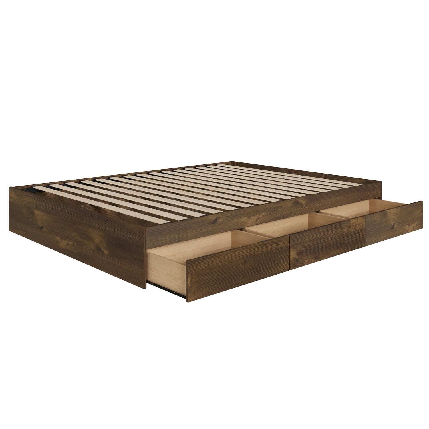 Lit rangement 3 tiroirs Nocce de Nexera, Truffe