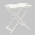 thumbnail image 1 of Table Pliante à Plateau avec Fini Blanc, 1 of 4