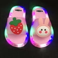 thumbnail image 1 of Led Happy Slippers For Summer Childrens Cartoon Cute Sandals Shining Walking Artifact, 1 of 5