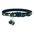 thumbnail image 2 of Breakaway Cat Collar,Cat Collars with Bell Moons Stars,Adjustable Cute Kitty Collars Safety Buckle Kitten Collar,Soft Polyester for Small Cats & Dogs,Cute Printed Collar with Charm Pendant, 2 of 4