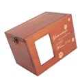 thumbnail image 4 of Pet Urns, Photo Frame Wood Carved Text Pet Ashes Casket  For Friends, 4 of 8