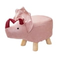 thumbnail image 1 of Repose-pieds Animal Repose-Pieds Chaise pour Changer de Chaussures Pouf Multifonction Mignon pour Pièce dragons Roses, 1 of 8