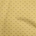 thumbnail image 1 of oneOone Rayon Yellow Fabric Retro Stapler Sewing Material Print Fabric By The Yard 56 Inch Wide, 1 of 5