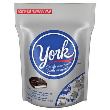 Les pastilles de menthe poivrée au chocolat noir YORK