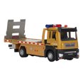 thumbnail image 3 of Flatbed Truck Toy, Alloy Durable Flatbed Trailer Model Rear Wheel Return Force  For Children For Home, 3 of 8