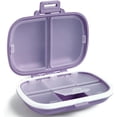 thumbnail image 1 of Travel Organizer 1 Pack 8 Compartments Daily Case Small Box for Pocket Purse Portable Container Organizer, 1 of 1