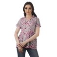 thumbnail image 2 of Moomaya Chemise Tunique Style Enveloppant pour Femmes en Coton Décontracté Col Classique Boutonné, 2 of 6