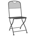 thumbnail image 2 of vidaXL 9 Piece Garden Dining Set Anthracite Metal Mesh, 2 of 5