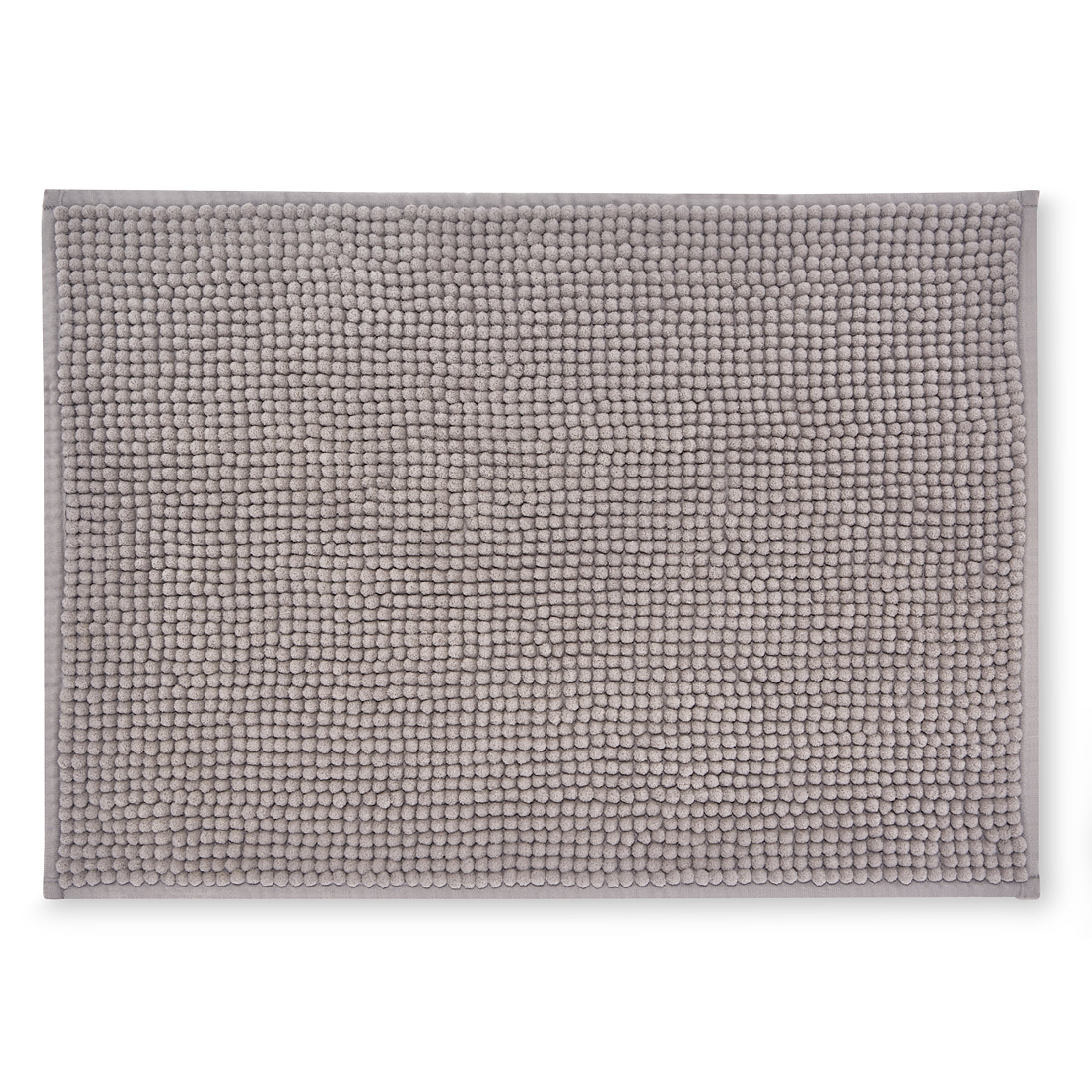 Mainstays Noodle Charcoal Bath Rug, 17" x 24"