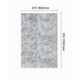 thumbnail image 3 of VEVOR Indoor Plush Area Rugs, 6 x 9 ft Soft Plush Carpet, Furry Shag Area Rugs for Living Room, Bedroom, Modern Home Decor Aesthetic Long-Pile Rug, Non-Shedding, Slip-Resistant, Tie-Dye Light Gray, 3 of 9