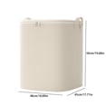 thumbnail image 3 of Moving Bags, Moving Supplies, Moving Boxes, College Packing Storage Boxes with Lids Alternative, Heavy Duty Totes, Extra Large, Sturdy Handles, Zipper, for Packaging(Beige)M, 3 of 9
