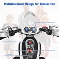 thumbnail image 4 of Costway 3 Wheel Kids Ride On Motorcycle 6V Battery Powered Electric Toy White, 4 of 7