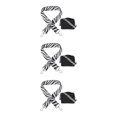 thumbnail image 3 of Maytalsory Sangle Réglable Bandoulière Anti-Rayures et Résistante aux Déchirures Remplacement Sangle de Sac à Main Noir et Blanc 3Ensemble, 3 of 6