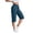 Navy, variant on Yuzhih Bermuda Cargo Shorts for Women Casual Long Knee Length High Waisted Shorts Stretch Loose Wide Leg Capris with Pockets