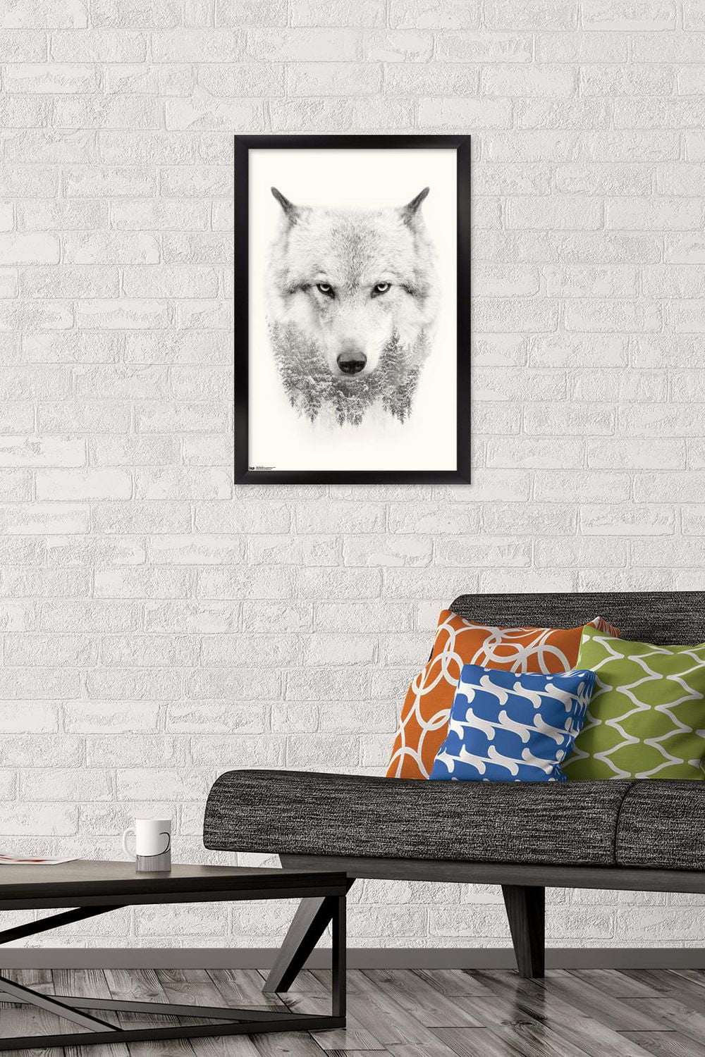 Wolf - Trees Wall Poster, 22.375" x 34"