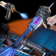 thumbnail image 4 of Vrorvz Handheld Car Vacuum Cleaner with Powerful Suction USB Rechargeable Lightweight Mini Dust Buster for Pet Hair and Car Cleaning Suit Portable Auto Vacuum with Multifunctional Accessories, 4 of 8