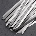 thumbnail image 2 of MasteelfCA BESTOMZ 100 Pcs 4.6mm*300mm Attaches à Fermeture Éclair en Acier Inoxydable, 2 of 8