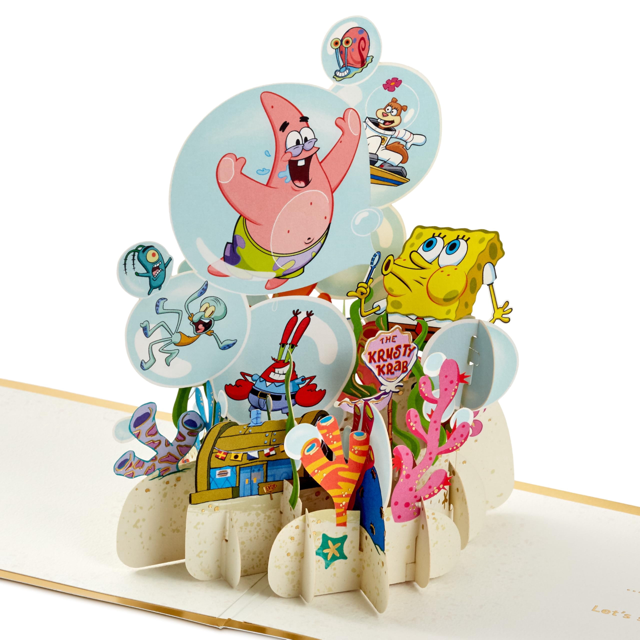 Hallmark Signature Paper Wonder Nickelodeon SpongeBob SquarePants Pop ...