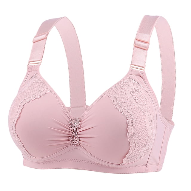 fheaev Everyday Bras for Women Light Padded Bras Comfortable Wireless Bras with Soft Support Regular And Plus Size Bras with Adjustable Shoulder Strap Tshirt Push Up Bralettes