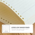 thumbnail image 3 of 14Pcs Loose Leaf Binder Rings Metal Binder Rings 30 mm Binder Rings Notebook Binder Accessories, 3 of 7