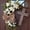 Sans Foulard, variante sur DEBGFS Couronne de Pâques pour Porte, Décoration Suspendue avec Croix, Guirlande de Bouquet pour Décoration de Porte d'Entrée, Plante et Fleur Artificielles, Décorations pour le Jour du Lien, Couronne de Vignes de Raisin, whitescarf, Taille Unique