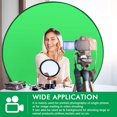 thumbnail image 5 of Green Screen Diameter 145cm, Foldable Green Backdrop, Portable Chroma Key Green, 5 of 5