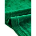 thumbnail image 5 of INSPIRE CHIC Women's Velvet Deep V Neck Cross Wrap Ruched Crop Cami Top L Dark Green, 5 of 5