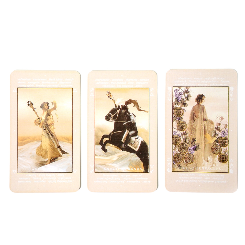 78Pcs Tarot Cards English Tarot Card Decks Fortune Telling Cards Game Gifts for Beginners and Expert