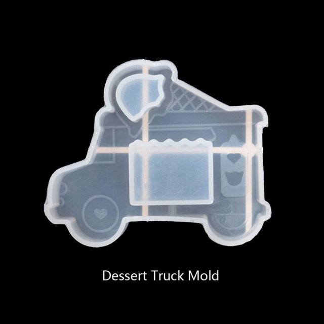 Techinal New Handmade Quicksand Pendant Ice Cream Star Drift Bottle Camera Dessert Epoxy Resin Silicone Mold Jewelry Making Tools