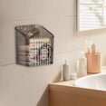 thumbnail image 1 of PRETXORVE Storage Organizer Wall Mounted Shower Rack Bathroom Shelf Transparent Adhesive Hanging Suitable for Bathroom Kitchen Cabinet Showe, 1 of 6