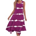 thumbnail image 2 of Robe d'Été Décontractée pour Femme, Robe Longue Sans Manches de Plage avec Poches, Robe Débardeur Fluide pour Vacances@ 格式规:*:*:*, 2 of 6