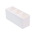 thumbnail image 4 of Vacemry 3Pcs Compartment Pen Holders Storage Box, Multi Functional Divided Desktop Organizer For Pens Cosmetics Stationery, Plastic Desktop Organizer For Home Office Study Desk Dressing Table Shelf, 4 of 9