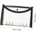 thumbnail image 2 of Fiudx Wrapped Loose-Leaf Pvc Transparent Case New Travel Account Book, 2 of 2