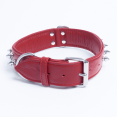thumbnail image 2 of AMSTERDAM SPIKE Leather Dog Collar Multi- Row Spikes, 2 of 4