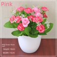 thumbnail image 4 of Silk Cloth Artificial Flower Bonsai Desktop Decoration Fake Flower Fake Potted Plant Interior Decoration Decorative Flower, 4 of 5