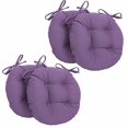 thumbnail image 2 of Coussins de Chaise Ronds Capitonnés en Sergé Uni de 16 Po (Ensemble de 4), 2 of 4