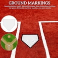 thumbnail image 2 of 2 Pcs Assiettes de Baseball pour la Maison Assiettes d'Entraînement de Baseball Assiettes de Baseball à Lancer Fournitures de Baseball, 2 of 9