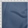 thumbnail image 4 of oneOone Cotton Poplin Blue Fabric Moire Craft Projects Decor Fabric Printed By The Yard 42 Inch Wide, 4 of 4