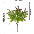 thumbnail image 2 of Artificial Morning Glory Home Decoration Purple Purple Plastic (1X Artificial Morning Glory), 2 of 3