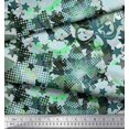 thumbnail image 3 of Soimoi polyester Crepe Fabric Star,Skull & Texture Fabric Prints By Yard 42 Inch Wide, 3 of 3