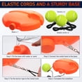 thumbnail image 4 of 1 Set Tennis Solo Trainer Beginner Tennis Practicing Tool Corded Rebound Tennis Trainer Tennis Single Player Trainer Supply, 4 of 8