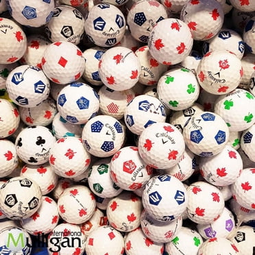 Mulligan - 60 Special Callaway Chrome Soft Truvis Mix 4A Recycled Used Golf Balls